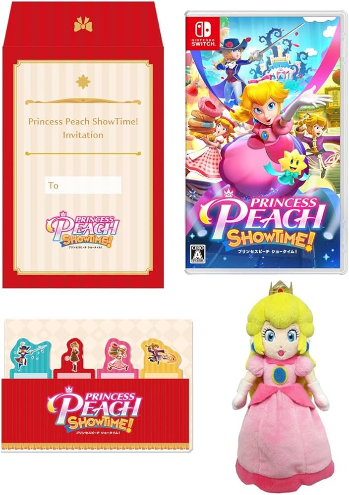 Amazon.co.jp: 【招待状風オリジナル封筒入り】プリンセスピーチ