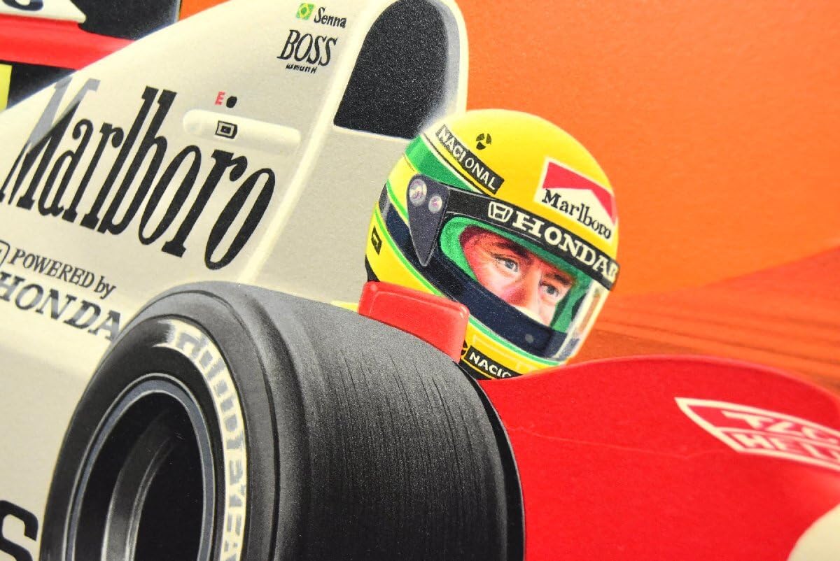 Amazon.co.jp: (4-8022)長岡秀星『アイルトンセナ 栄への軌跡』29290