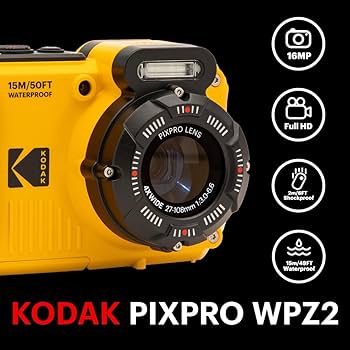 Amazon.com : KODAK PIXPRO WPZ2 Rugged Waterproof Shockproof