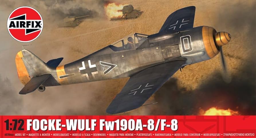 Amazon | エアフィックス 1/72 フォッケウルフ Fw190A-8/F-8