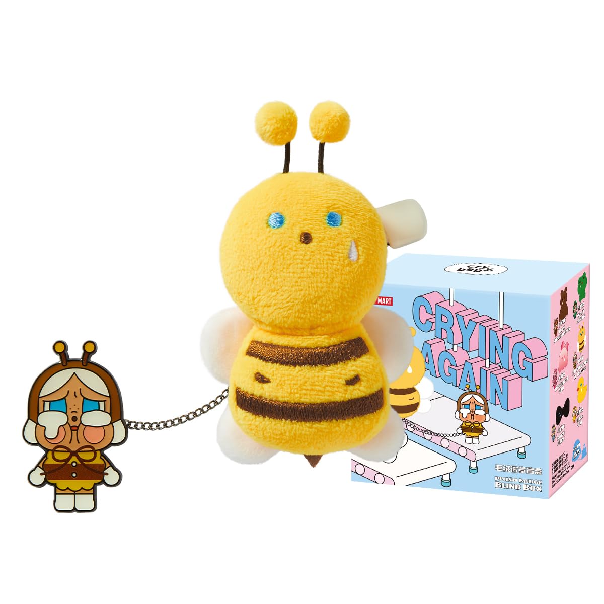 Amazon | CRYBABY CRYBABY Crying Again シリーズ ぬいぐるみバッジ