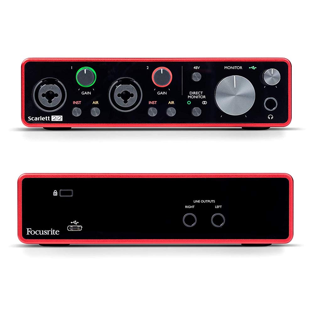 Amazon.co.jp: Focusrite Focus Light, Audio Interface, 2-in/2-Out