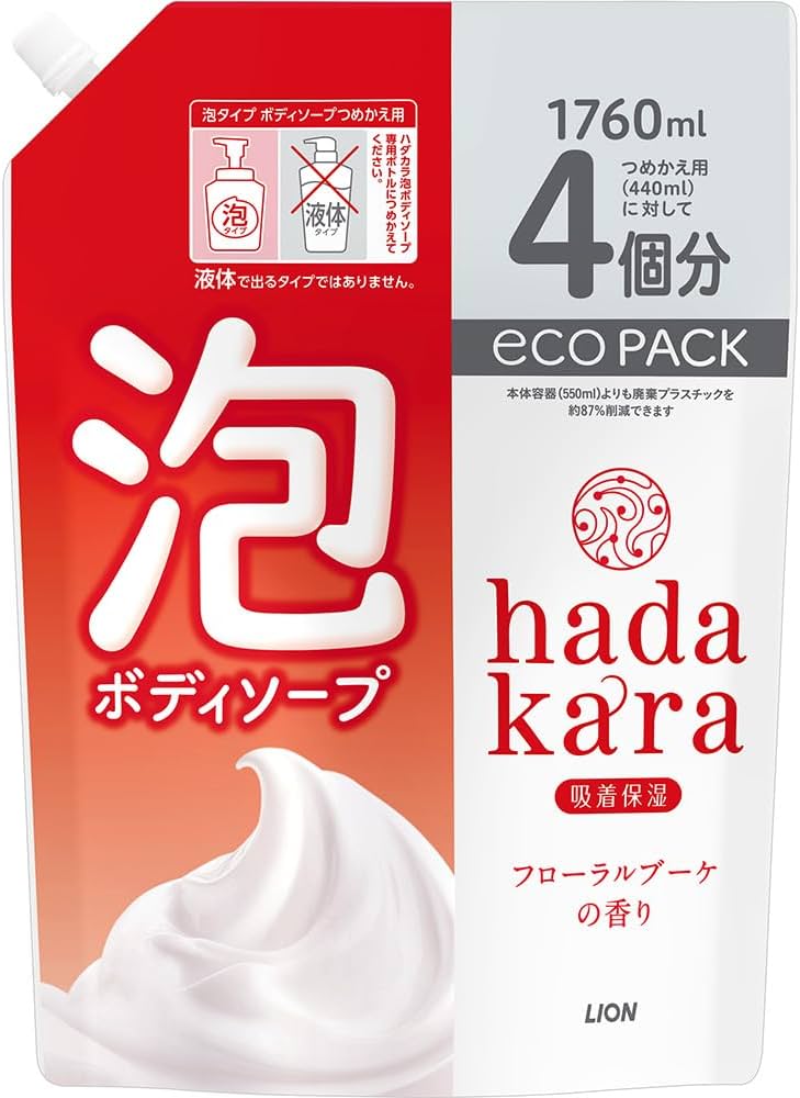 Amazon.co.jp: hadakara(ハダカラ) ボディーソープ 泡タイプ
