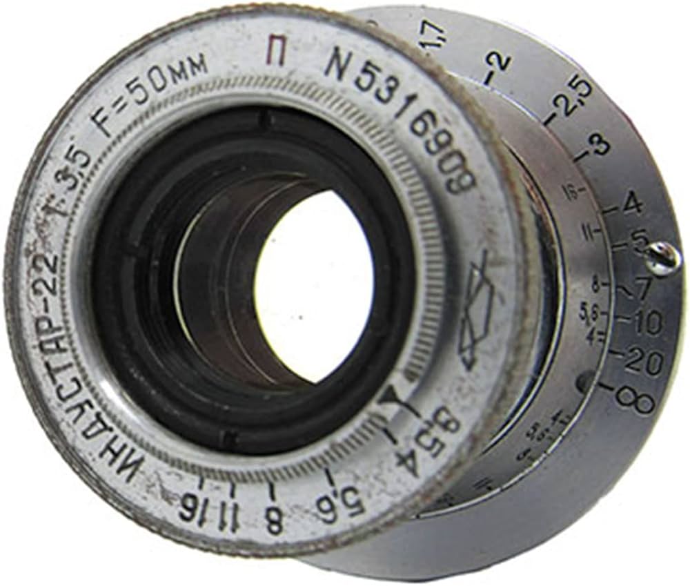 Amazon.co.jp: Old Lens ※INDUSTAR-22 50mm/f3.5 Shank Type L Mount