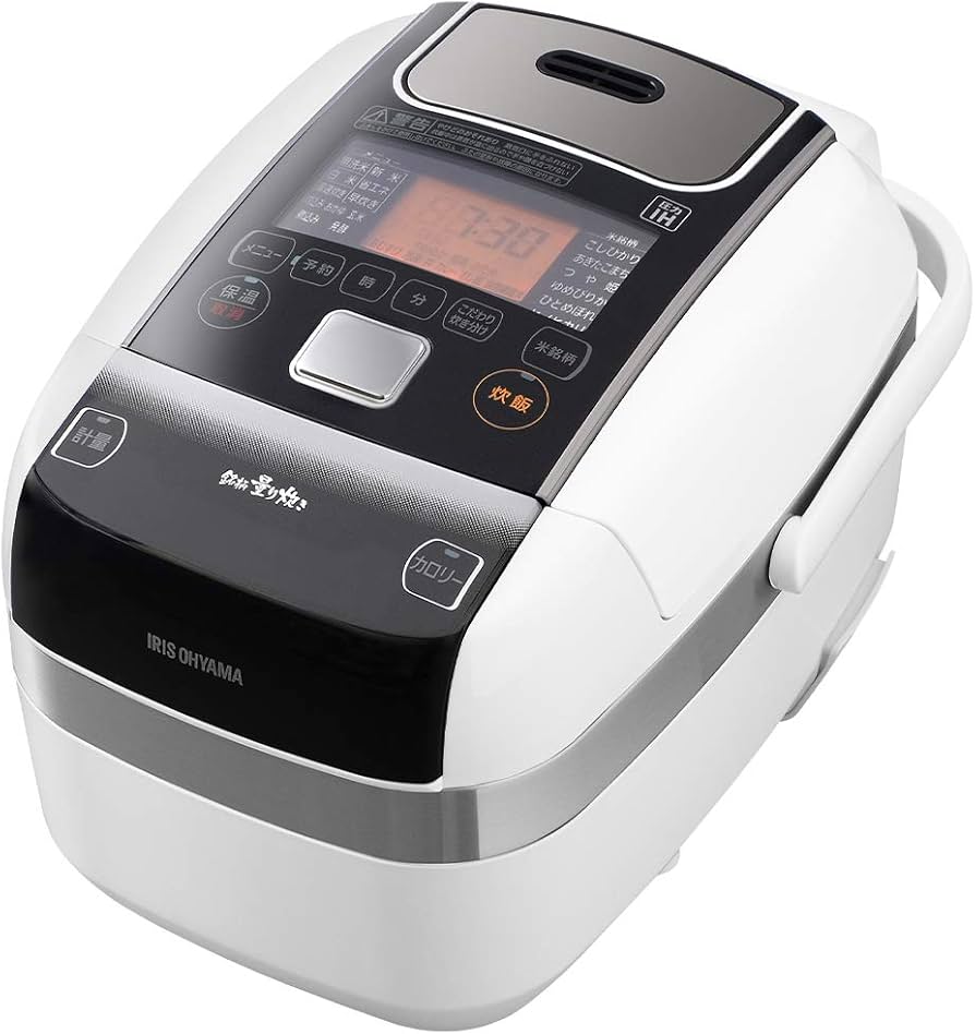 Amazon | アイリスオーヤマ 炊飯器 3合 米屋の旨み 銘柄量り炊き 圧力