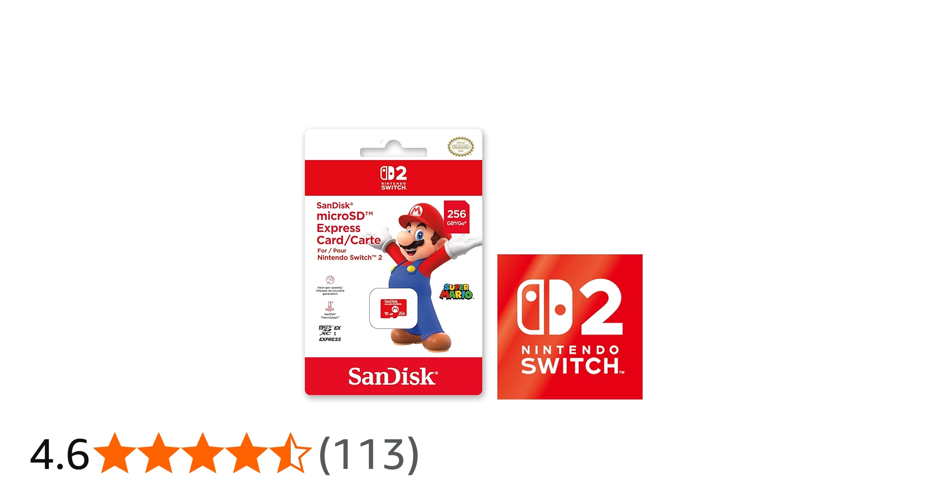 Amazon | 【任天堂ライセンス商品】SanDisk microSD Express Card
