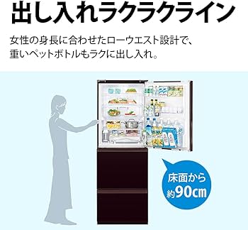 Amazon.co.jp: シャープ SHARP プラズマクラスター冷蔵庫(幅60.0cm