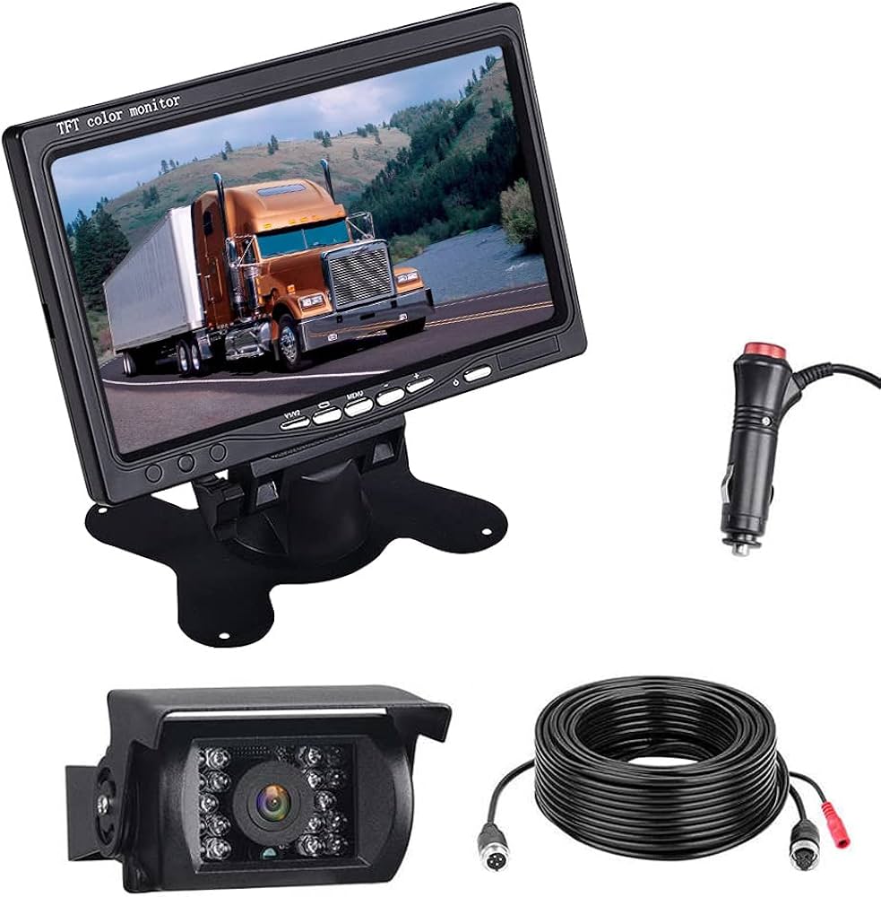 Amazon.co.jp: OREK 7インチバックモニター 12V/24V LEDバックカメラ