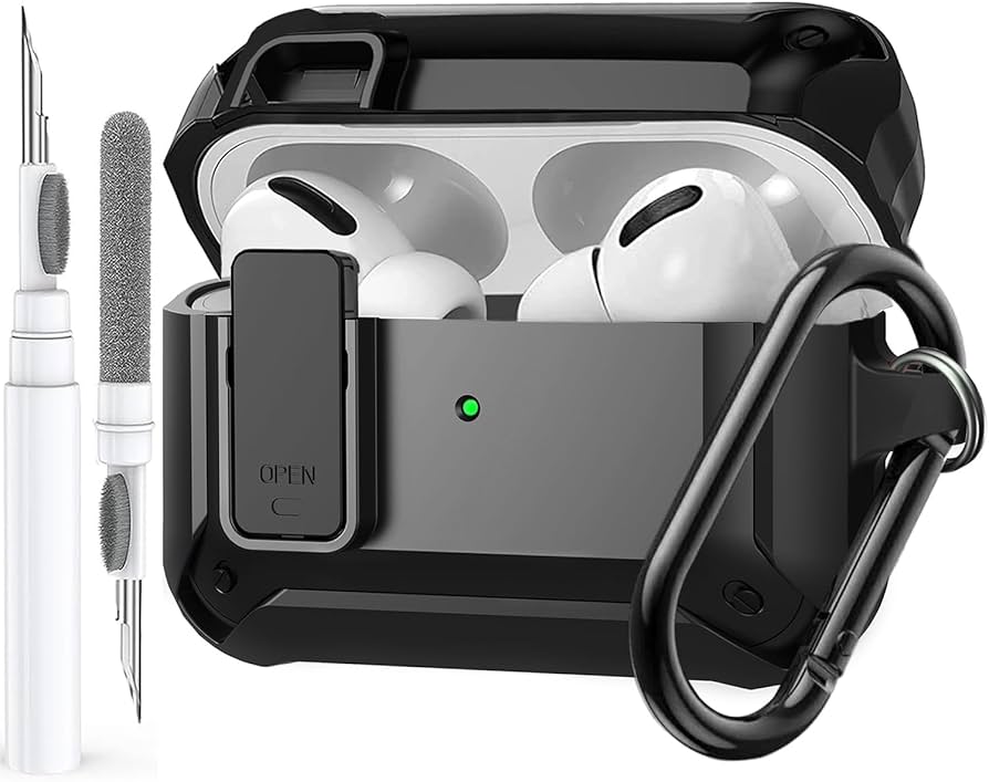 Amazon.com: Olytop for Airpods Pro 2/1 Gen Case Cover with Lock