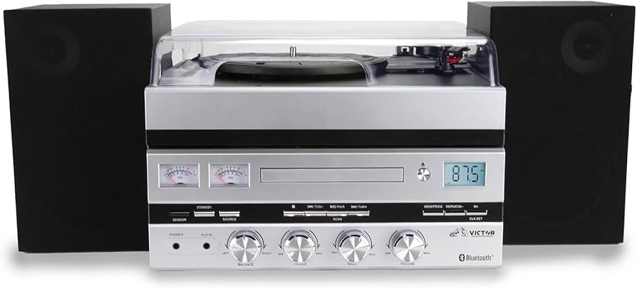 Amazon.com: Victor VDTS-5400 Geneva 5-in-1 Music Center with