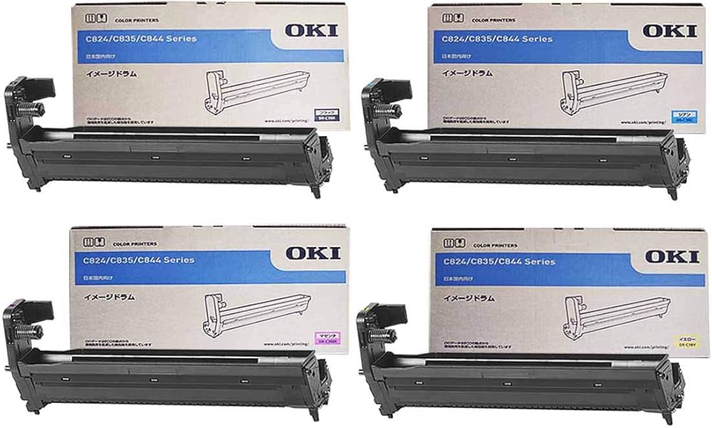 Amazon | [ セット品 ] OKI 純正 DR-C3B イメージドラム 純正 4色