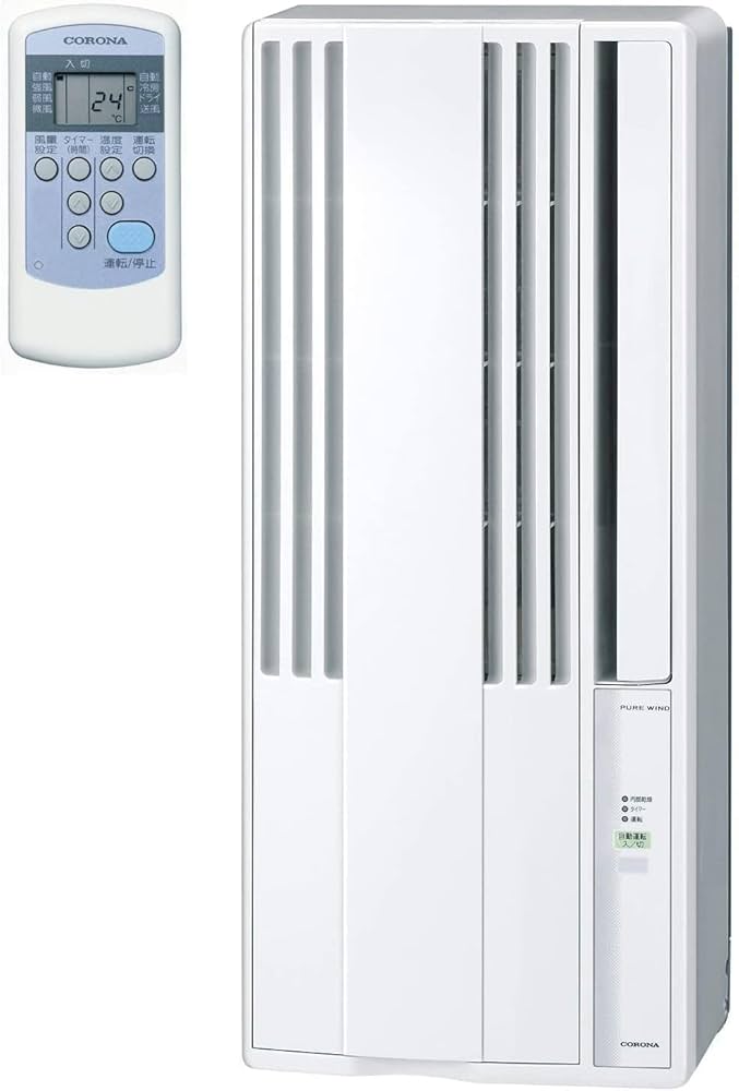 Amazon | コロナ(Corona) 【工事不要】 ウインドエアコン Relala 窓用