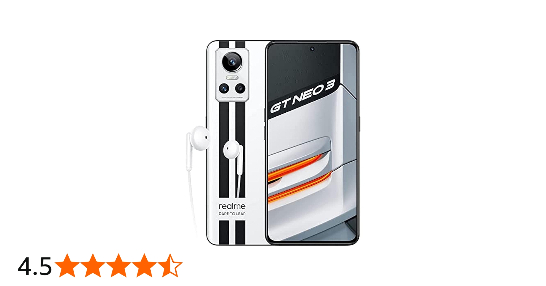 Realme GT Neo 3 80W Dual-SIM 256GB ROM + 8GB RAM (GSM Only | No