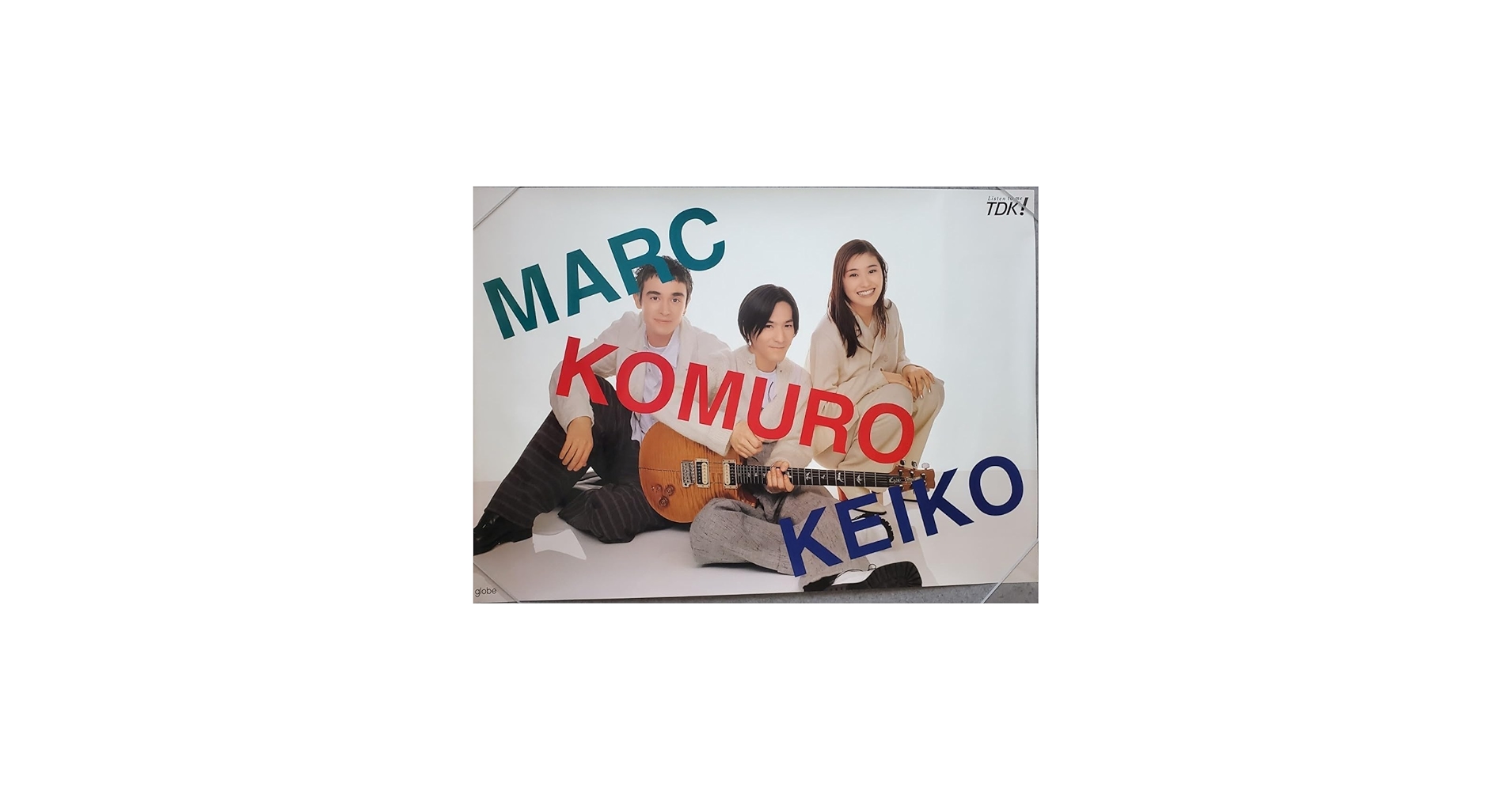 Amazon.co.jp: レア globe TDK ポスター B2サイズ 小室哲哉 KEIKO