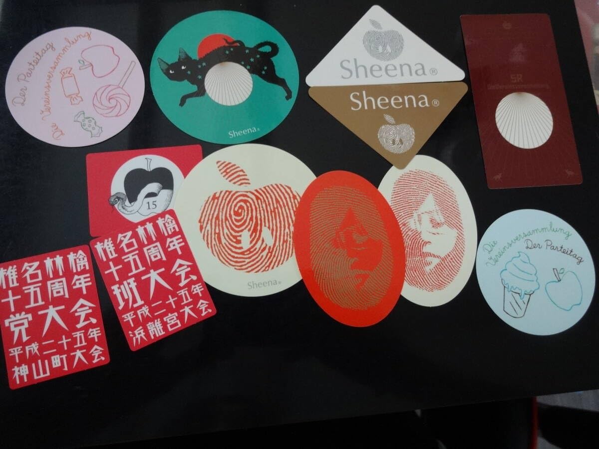 Amazon.co.jp: 椎名林檎 ステッカー入党セット 東京事変 12枚 セット