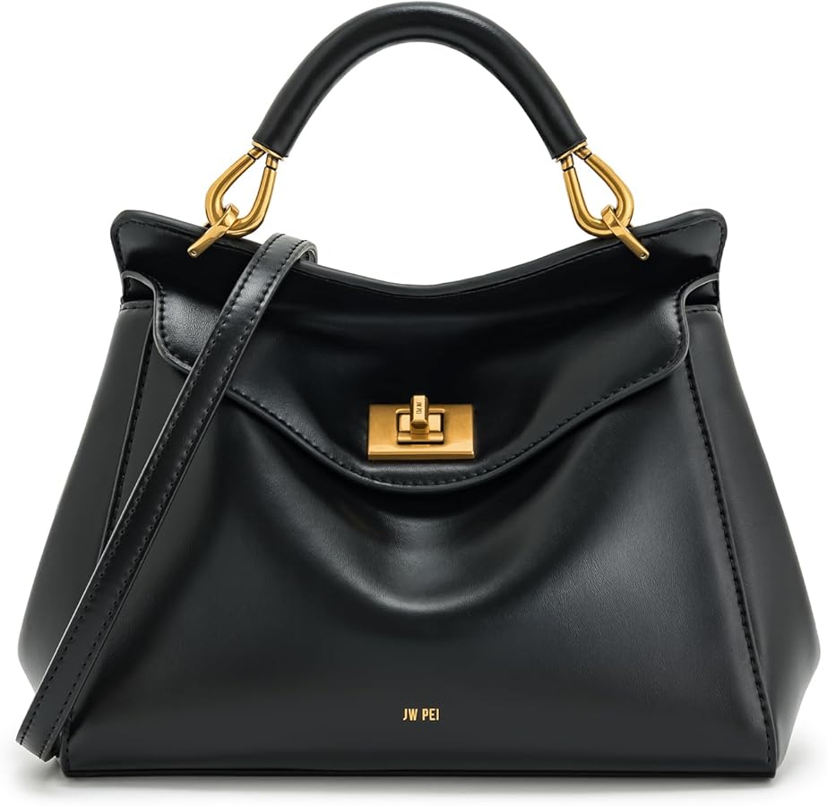 JW PEI Women's Lucia Classic Top Handbag - Black: Handbags: Amazon.com