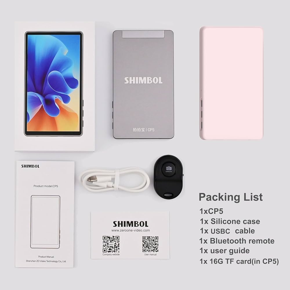 Amazon | Shimbol CP5 5インチ タッチスクリーン リアカメラ