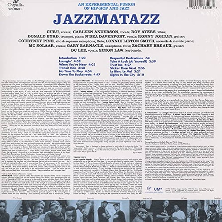 Amazon.co.jp: Jazzmatazz Vol.1 [Analog]: ミュージック