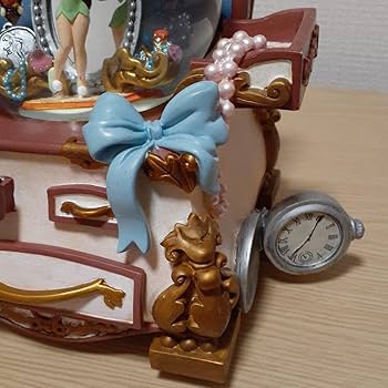 Amazon.co.jp: ティンカーベル オルゴール付き スノードーム 箱なし