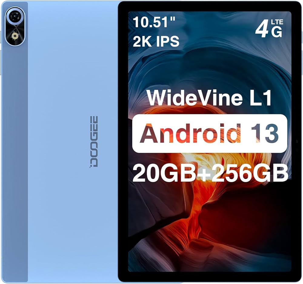 Amazon.co.jp: DOOGEE T10 Plus Tablet 10 Inch Android 13 Tablet 2K