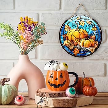 Amazon.co.jp: ハロウィンスカル アクリル ウィンドウハンギング