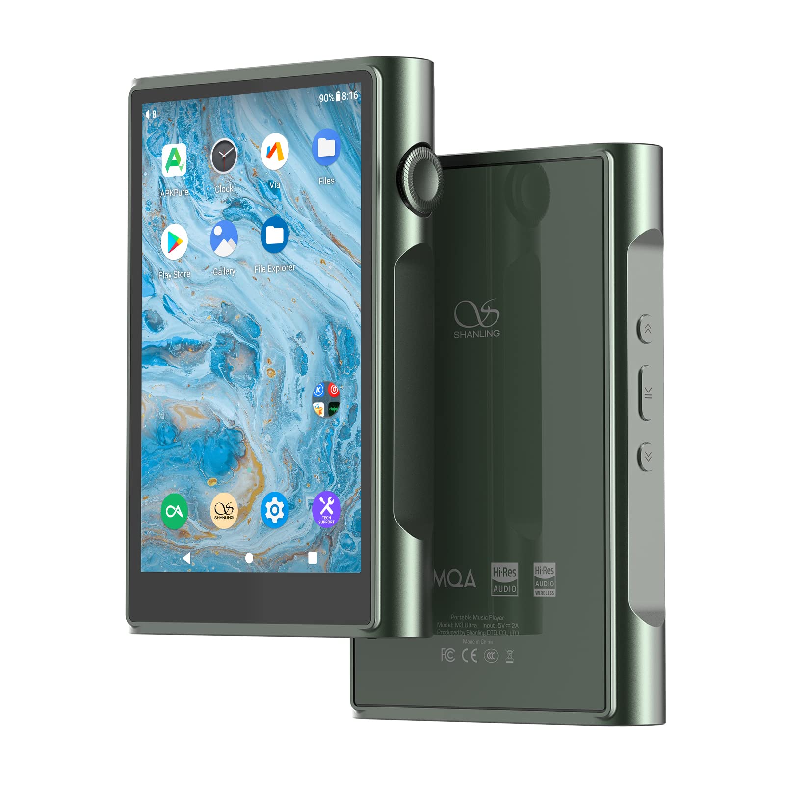 Amazon.com: SHANLING M3 Ultra MP3/MP4 Player,Portable Hi-Res