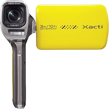 Amazon.co.jp: SANYO Digital Movie Camera Xacti CA100 Y Yellow DMX