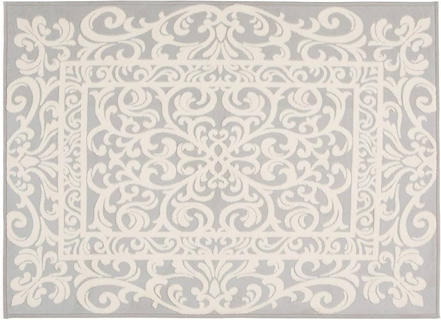 Amazon | Francfranc フランフラン エルフィア ホットカーペットラグ M