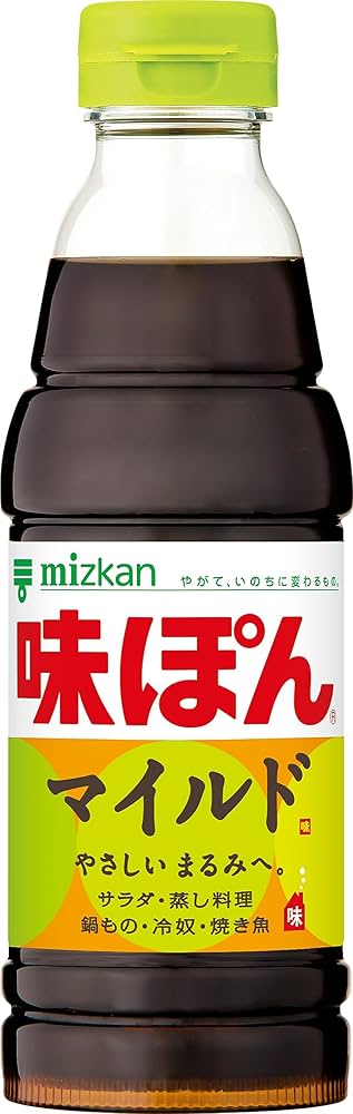 Amazon.co.jp: Mizkan Ajipon Mild 360ml×12 bottles Ponzu Ponzu