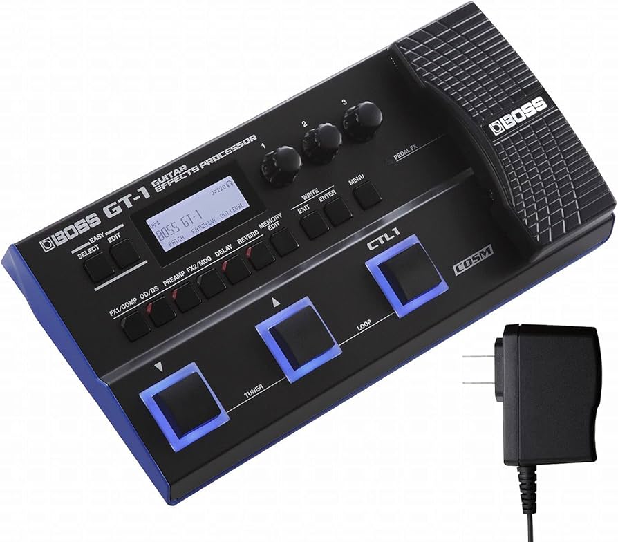 Amazon.co.jp: BOSS GT-1 マルチエフェクター 純正アダプター付き