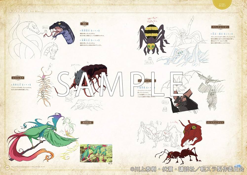 Amazon.co.jp: 転生したらスライムだった件 アニメ公式設定資料集