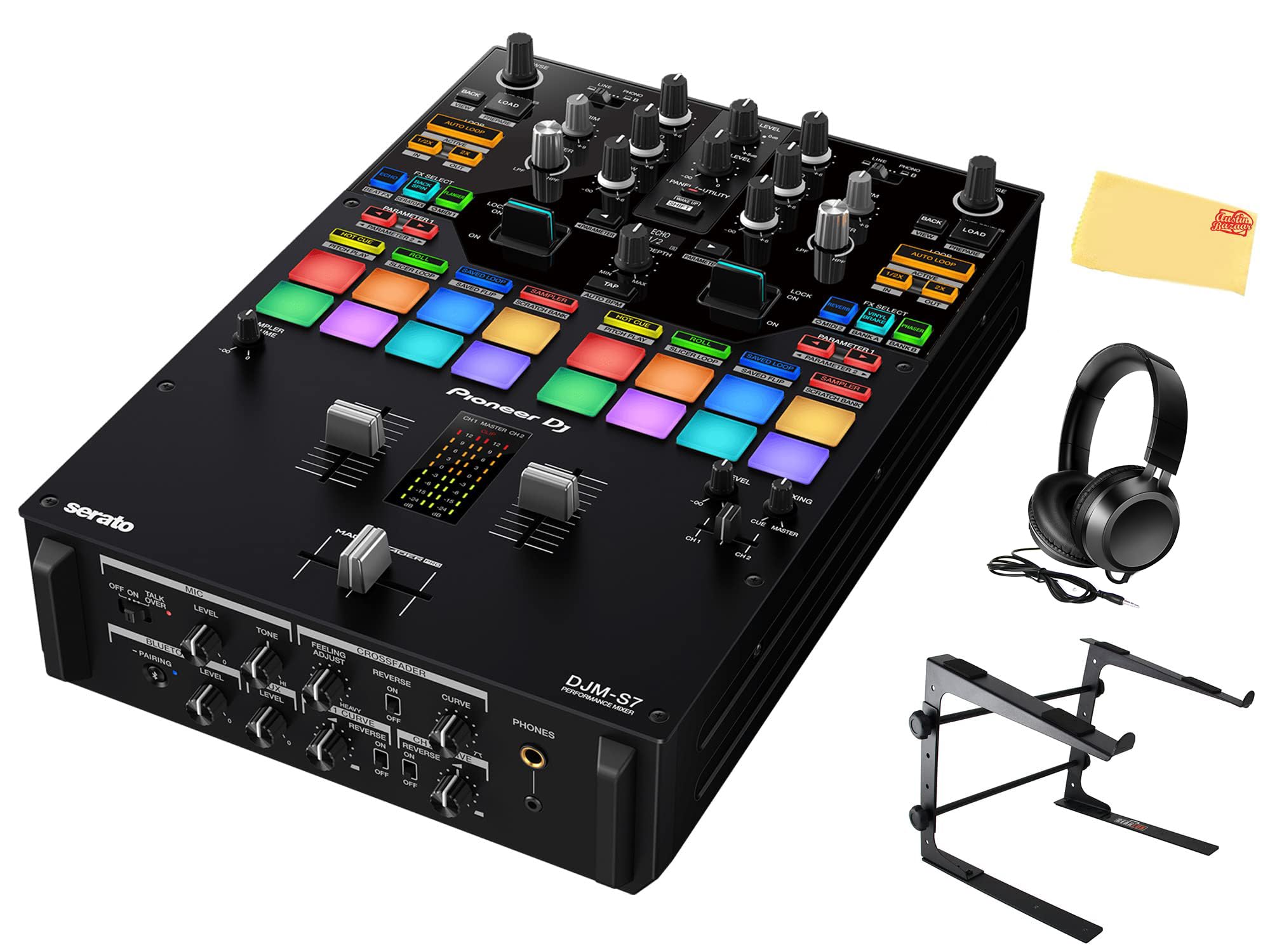 Amazon.com: Pioneer DJM-S7 DJ Mixer - Bundle with Stand
