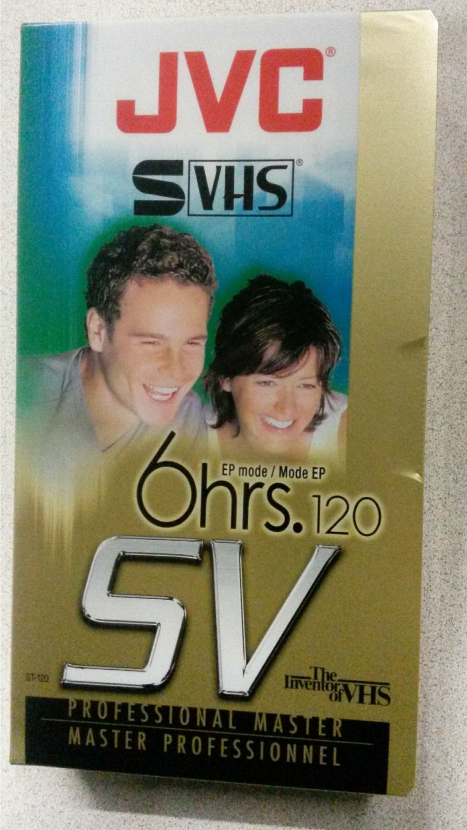 Amazon | Victor S-VHSビデオテープ 120分 2巻 ST-120XGK2 | JVC