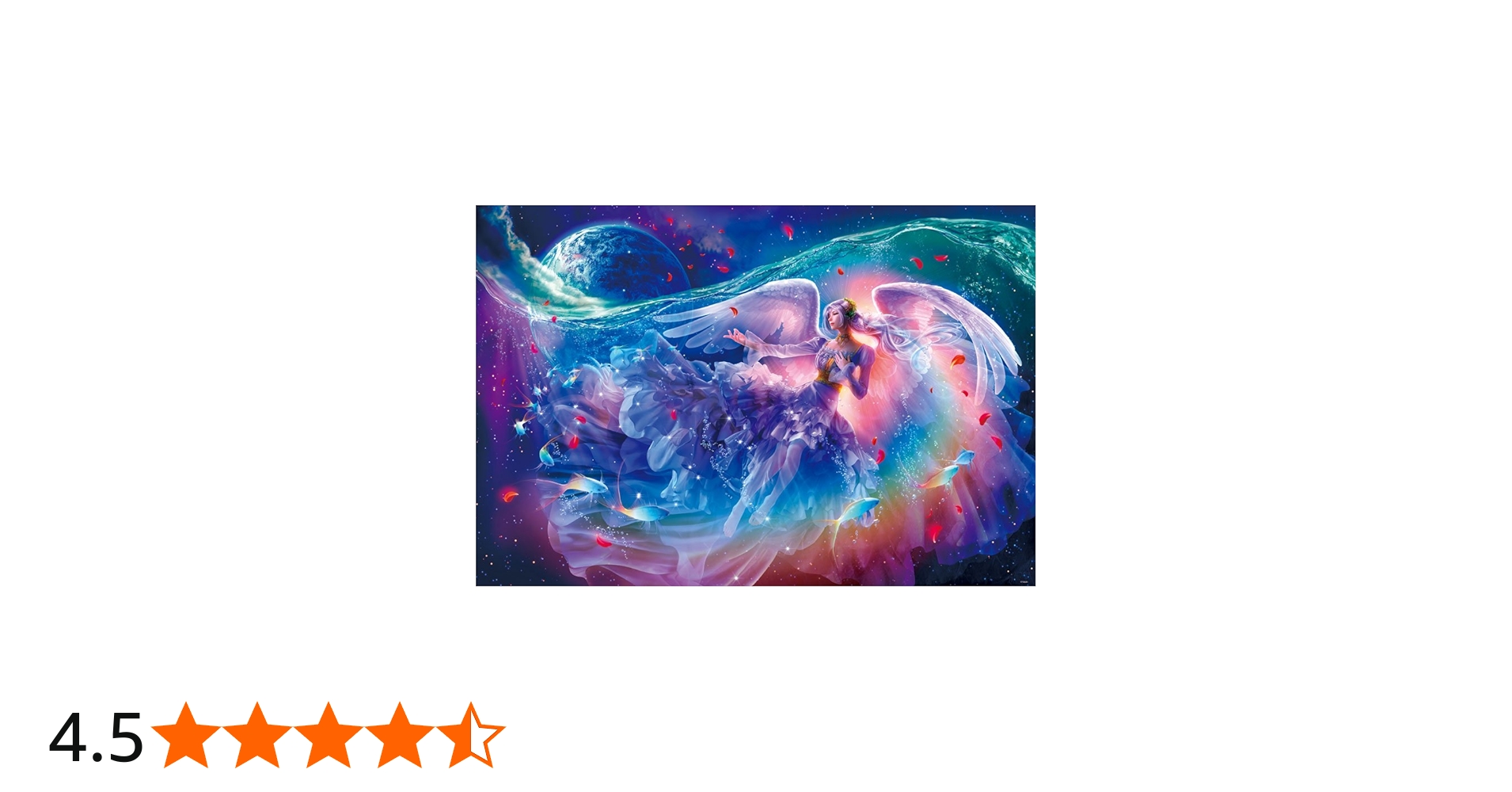 Amazon.co.jp: 1000ピース 光るジグソーパズル 祈りの海(49x72cm