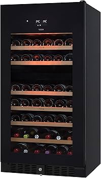 Amazon.co.jp: さくら製作所 二温度管理式ワインセラー 78本収納 SV78