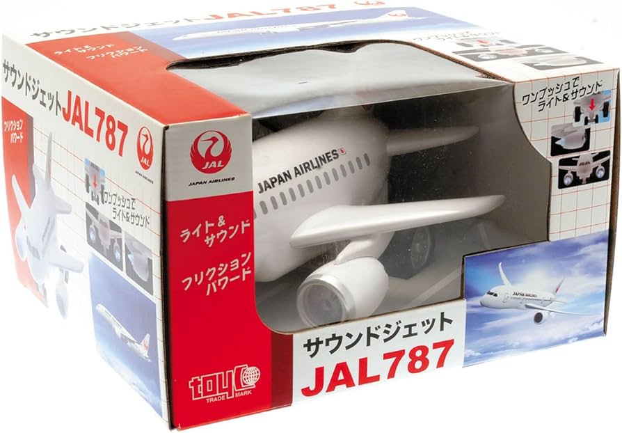 Amazon.co.jp: トイコー フリクション サウンドジェット JAL 787