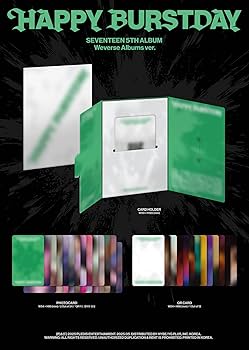 SEVENTEEN, SVT - SEVENTEEN HAPPY BURSTDAY 5th Album 3 Version Set