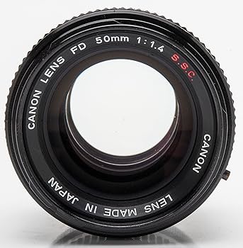 Amazon.com : Canon FD 50mm f/1.4 1.4 Manual Focusing Lens for
