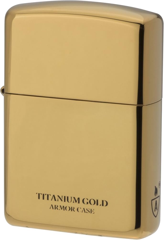 Amazon.com: ZIPPO Lighter Armor Titanium Coating Gold 16-Gott