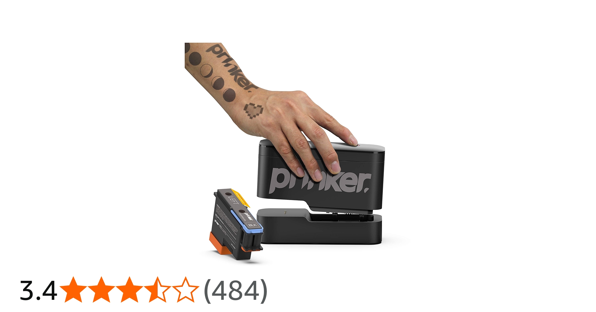 Amazon.co.jp: Prinker S プリンカー テンポラリータトゥー用デバイス