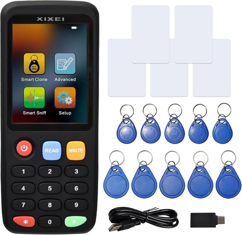 XIXEI X7 NFC RFID Card Copier Reader Writer Duplicator for Access