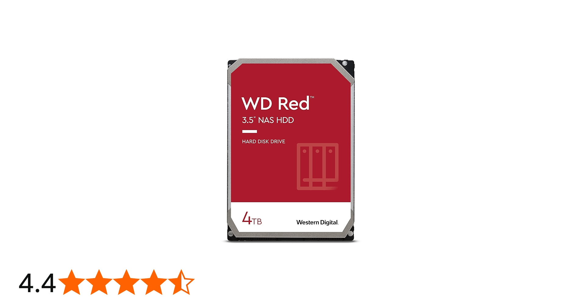 Amazon | WD40EFAX [WD Red（4TB 3.5インチ SATA 6G 5400rpm 256MB