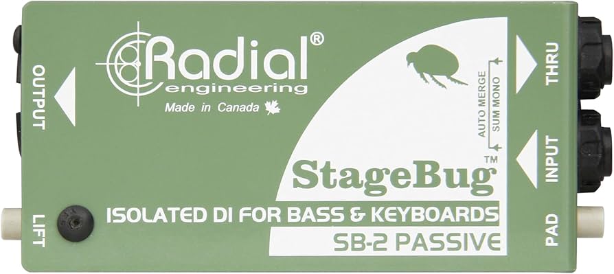 Amazon.com: Radial Engineering Stagebug SB-2 : Musical Instruments