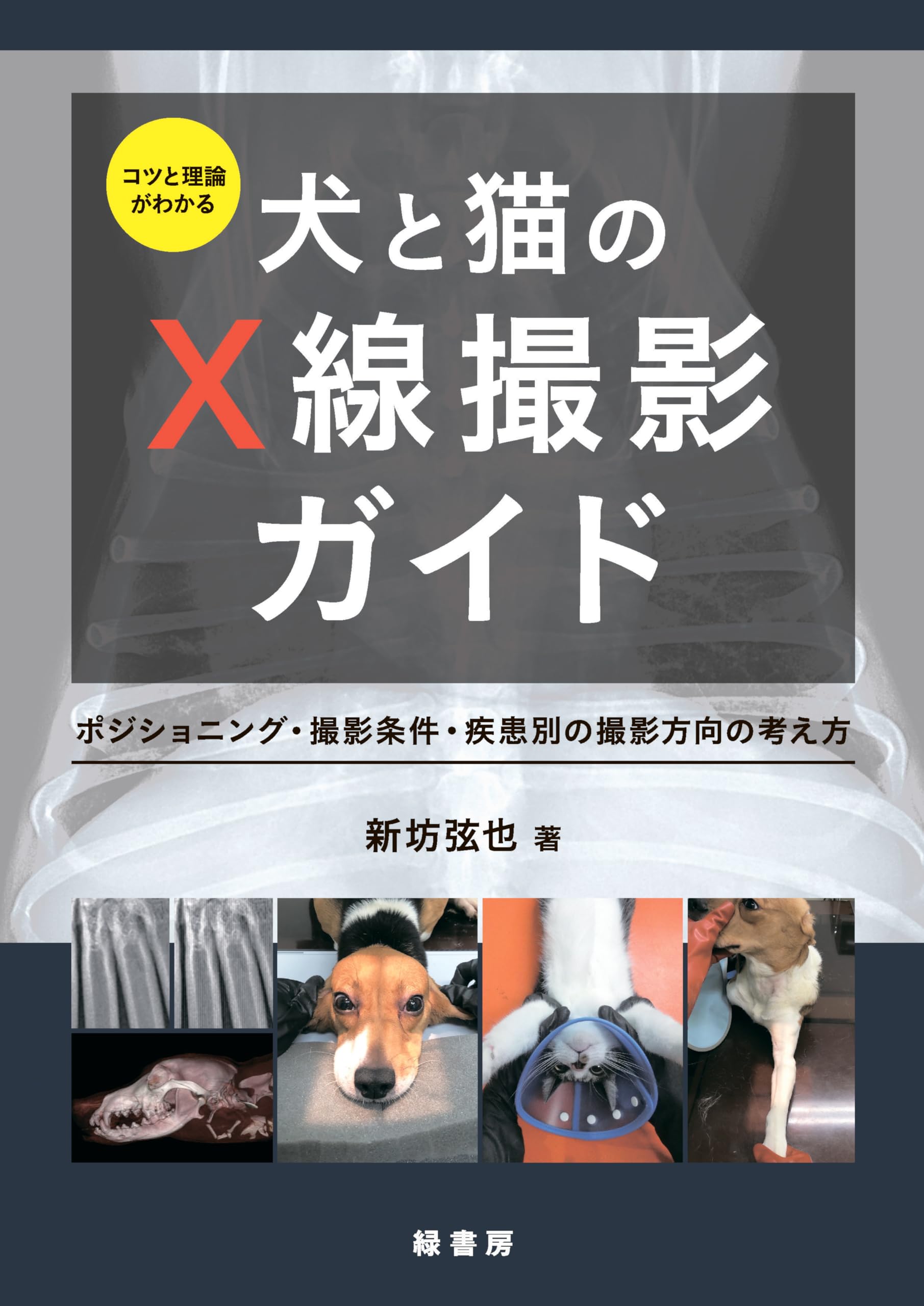 コツと理論がわかる犬と猫のX線撮影ガイド:ポジショニング・撮影条件