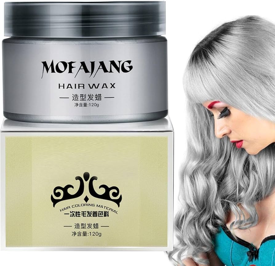 Amazon | カラー ワックス ワンタイムヘアワックス 髪色ワックス 一時