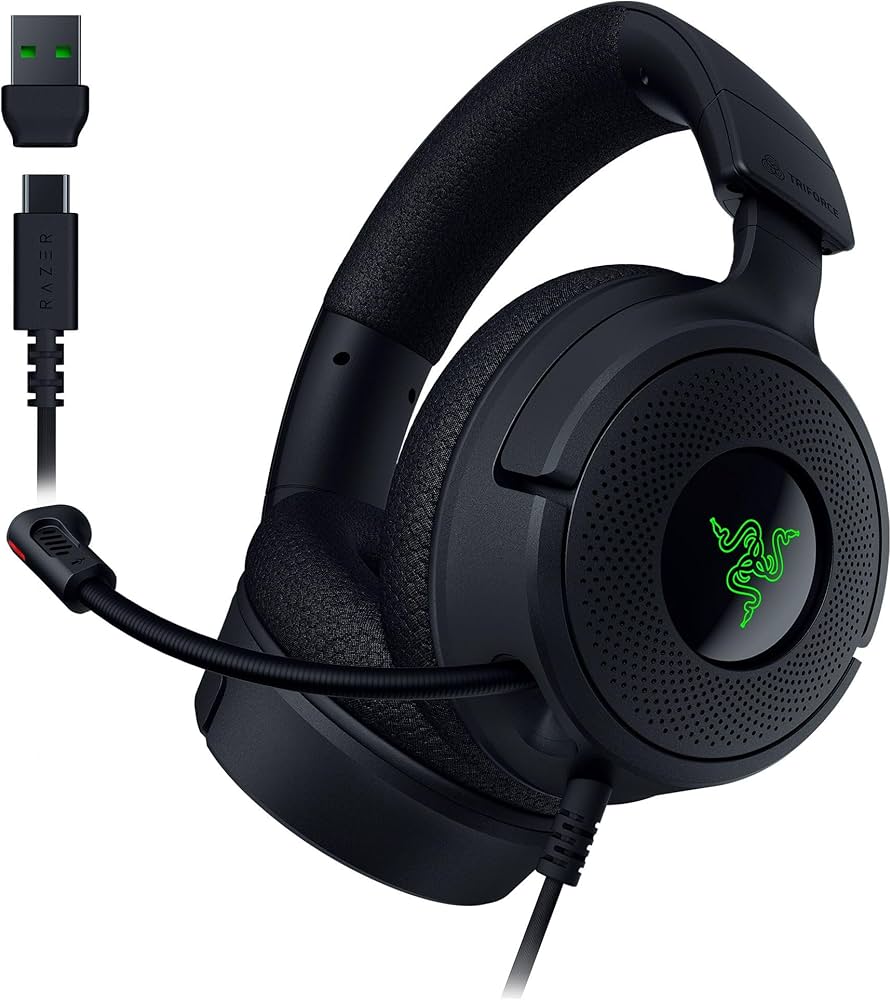 Amazon.com: Razer Kraken V4 X Wired Gaming Headset: 40 mm Drivers