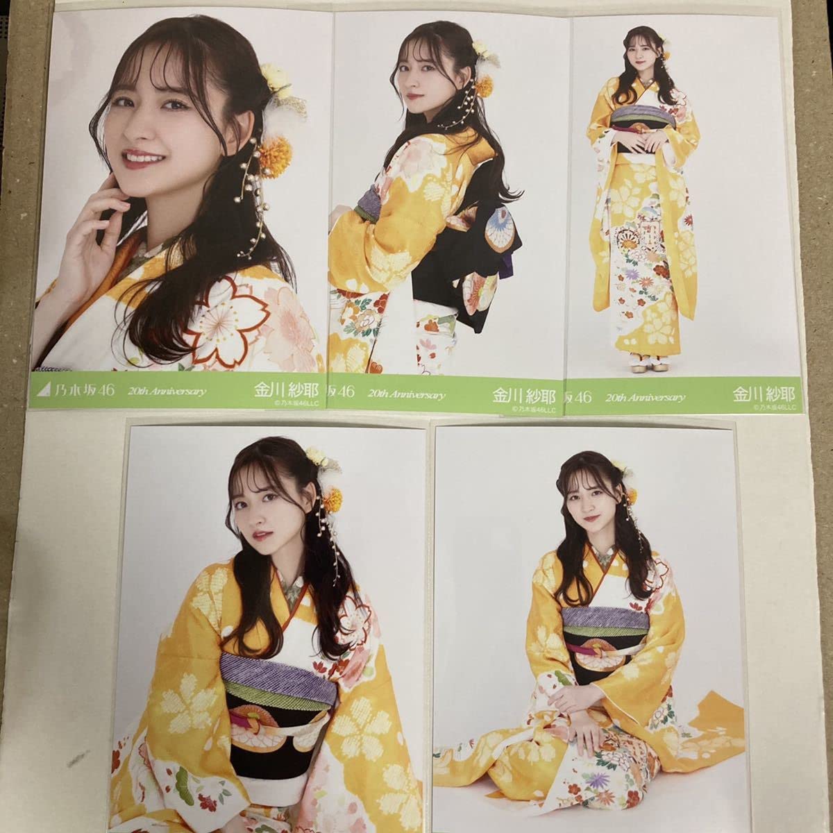 Amazon.co.jp: 乃木坂46 金川紗耶 成人 個別 生写真 コンプ5枚セット