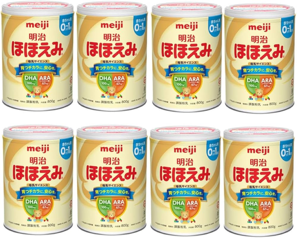 Amazon | 明治 ほほえみ 800g ×8缶セット | 明治ほほえみ | 魚介の缶詰