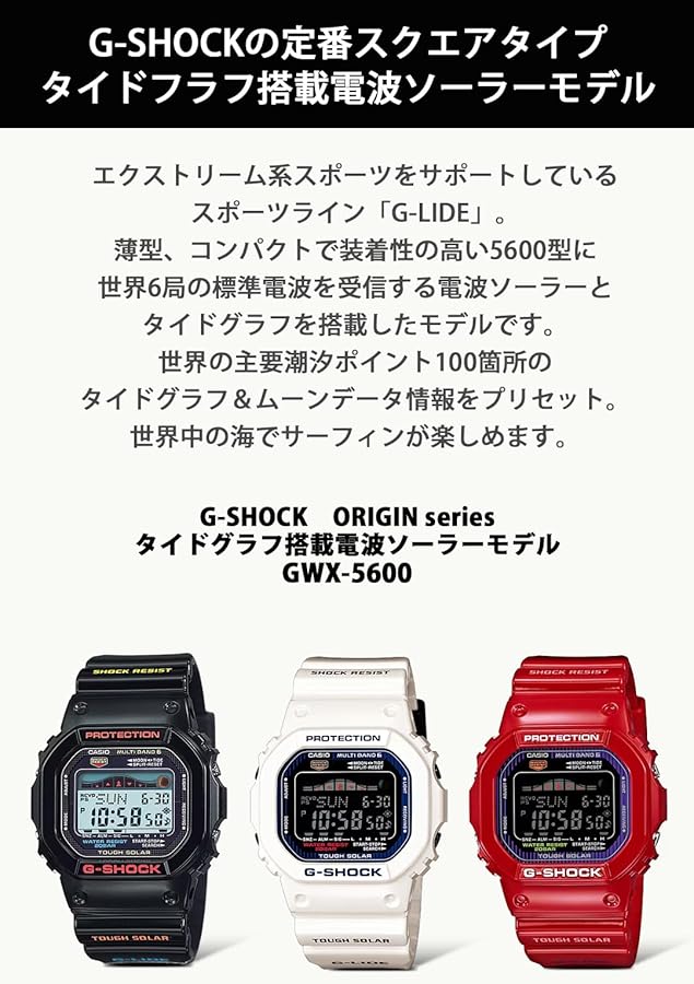 Amazon.com: CASIO G-SHOCK G-LIDE GWX-5600C-7JF Men (Japan Import