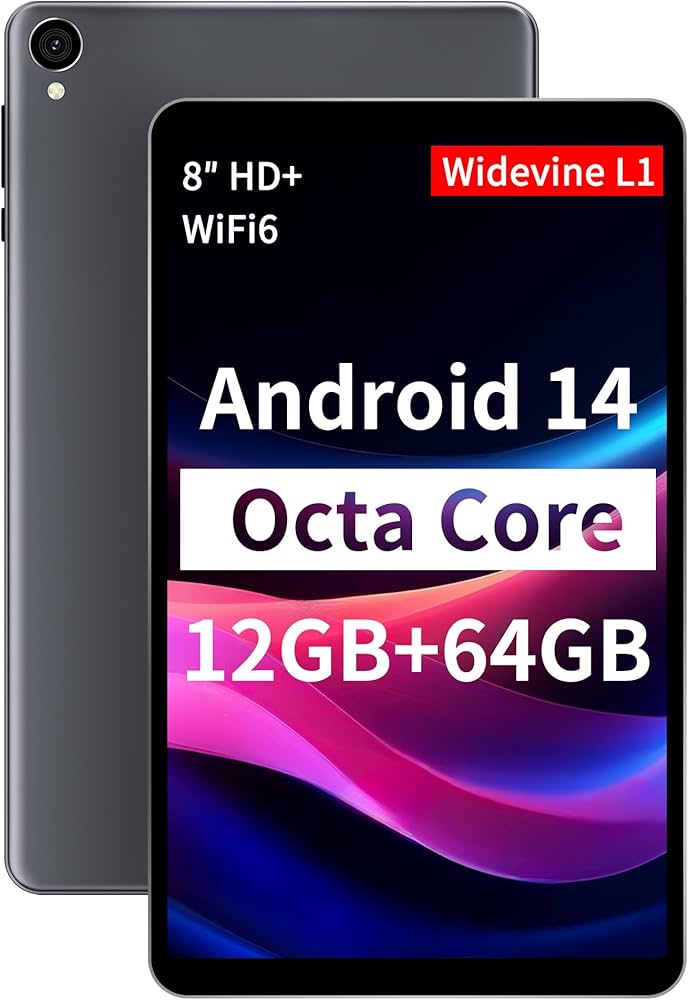 Amazon.co.jp: Android 14 タブレット 8インチ タブレット 2025年 Octa